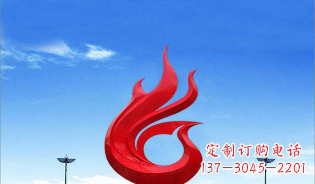 威海优雅定制,高贵不锈钢凤凰雕塑
