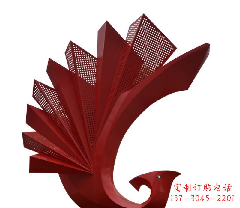 威海装点空间的定制孔雀雕塑