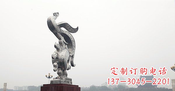 威海炫丽凤凰,景观雕塑精美绝伦