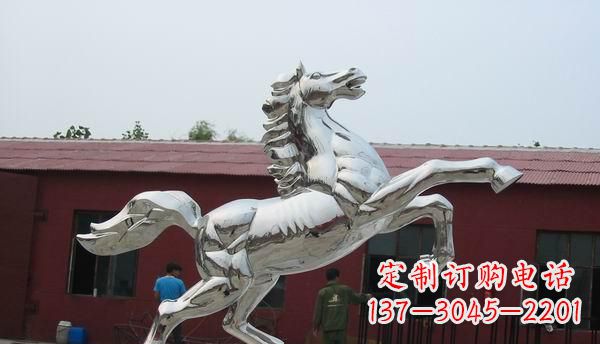 威海中领雕塑-不锈钢动物雕塑