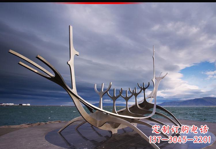 威海中领雕塑推出不锈钢树枝雕塑