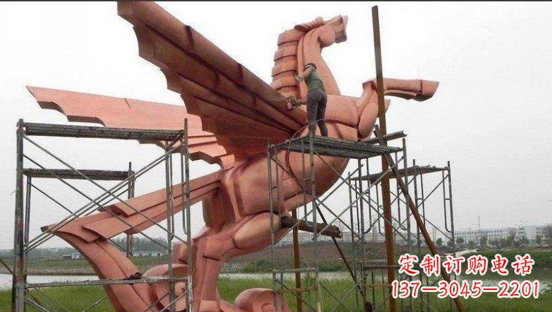 威海飞马铜雕:完美艺术品