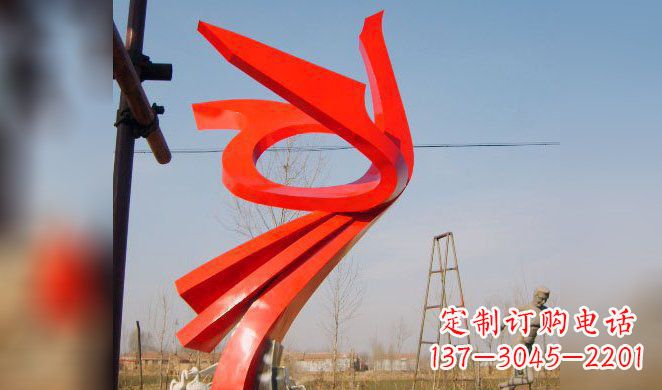 威海高贵凤凰不锈钢雕塑