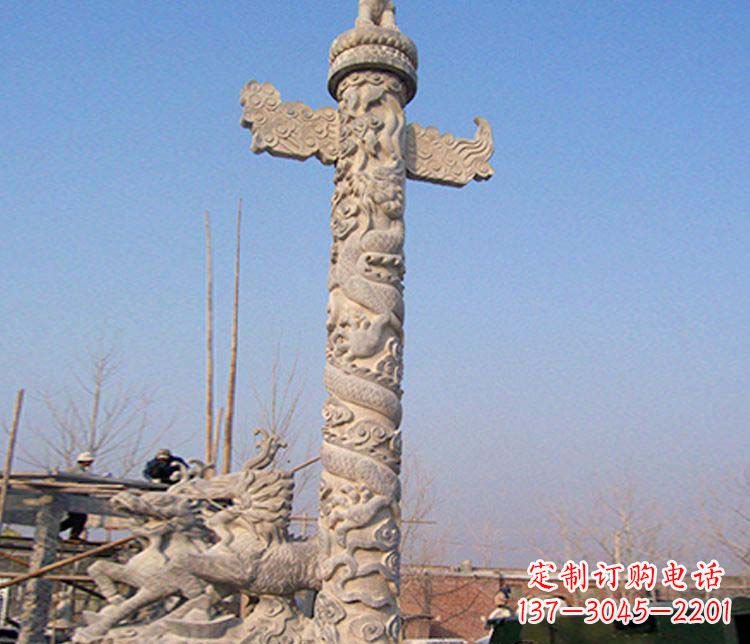 威海品质精美华表景观石雕