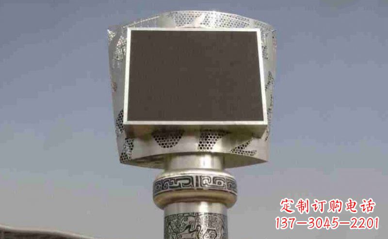 威海火炬雕塑,完美点亮空间