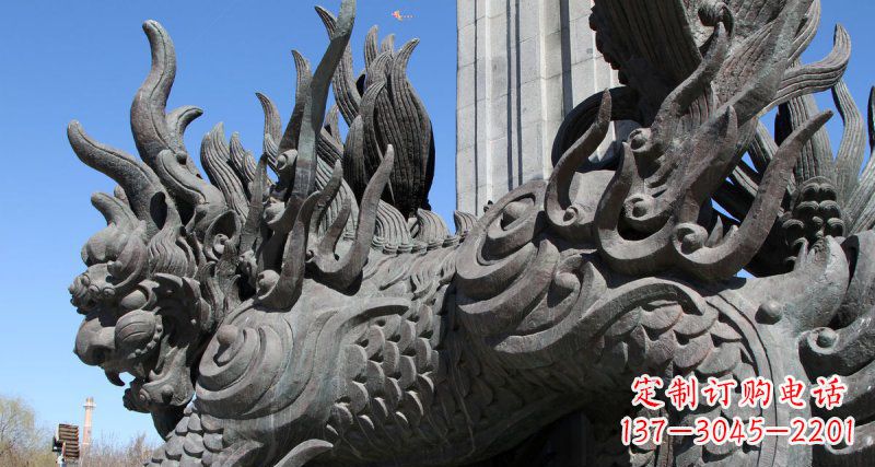 威海中领雕塑专业定制高端麒麟铜雕,它们不仅具…