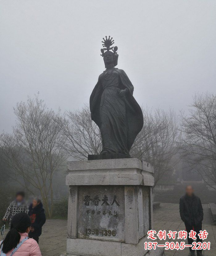 威海精美典雅的名人铜雕