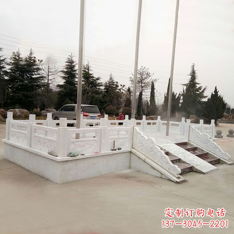 威海精美工艺升旗台雕塑