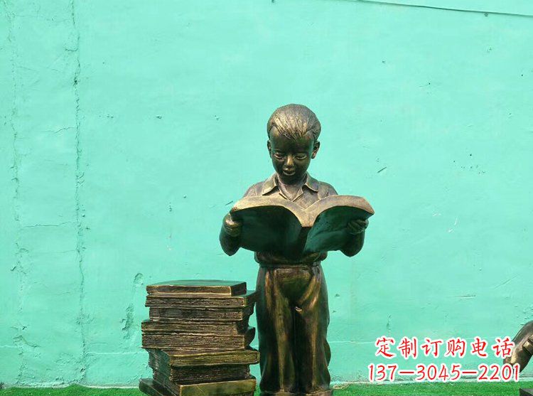 威海精致可爱的小孩雕塑