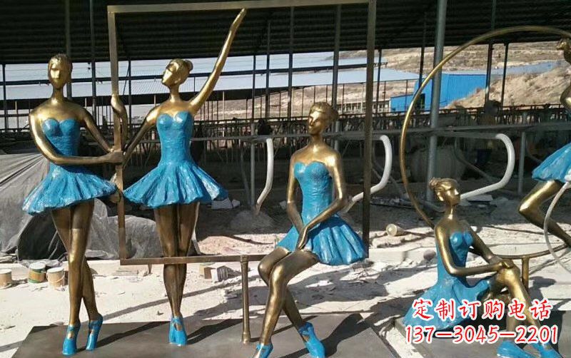 威海中领雕塑--美女芭蕾雕塑定制