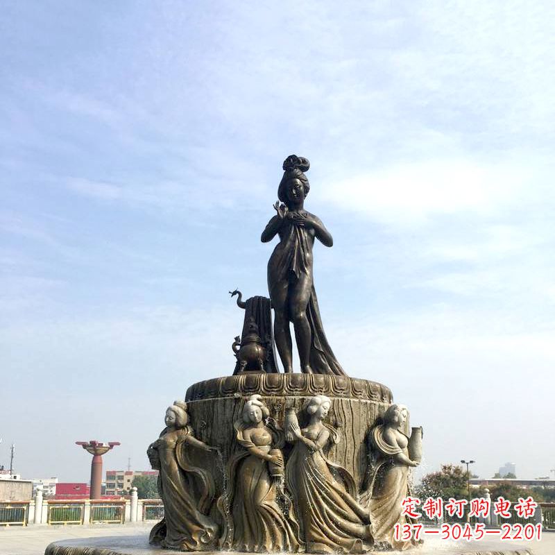 威海贵妃出浴景观雕塑,打造大象魅力