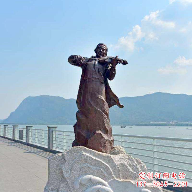 威海古老音乐符号,聂耳雕像给你带来美好回忆