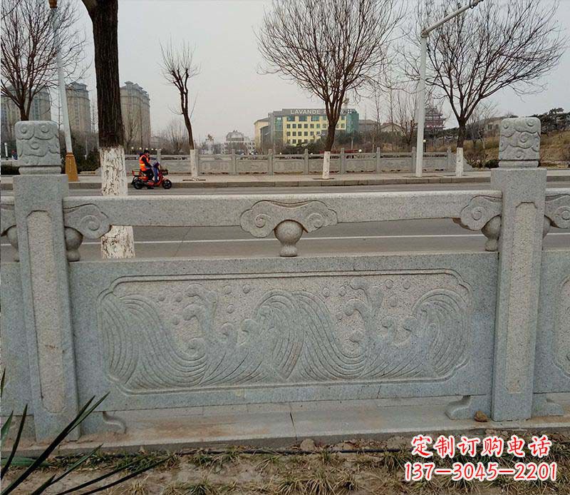 威海海浪石栏板石雕,让家园更具特色