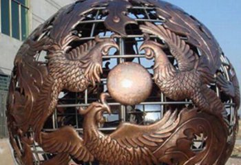 威海中领雕塑定制经典龙凤雕塑；