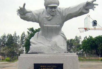 威海中领雕塑|专业制作黄继光石雕