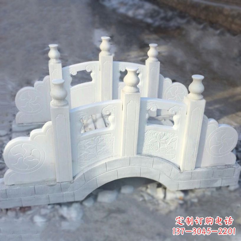 威海汉白玉石拱桥