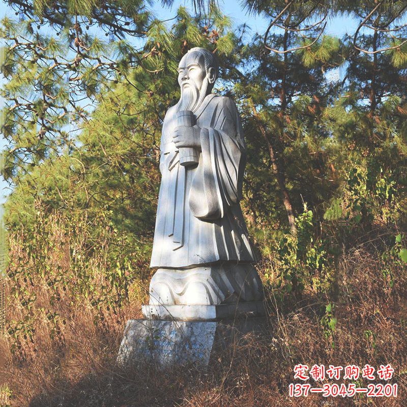 威海传承中国传统文化,让古代名人雕像永驻心中