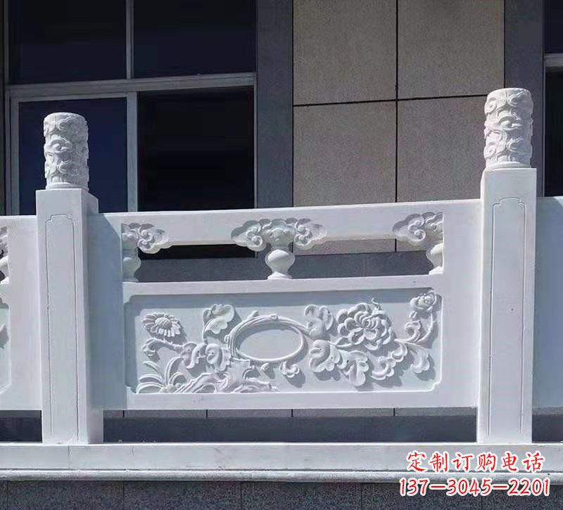 威海汉白玉走廊栏板雕塑