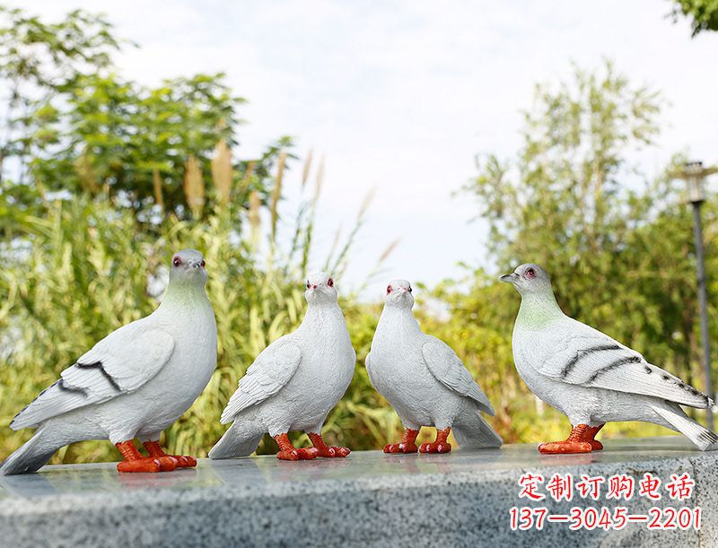 威海和平鸽 抽象雕塑