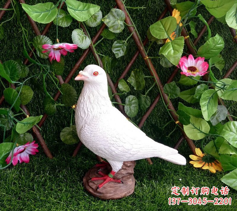威海定制雕塑,让和平鸽飞向每一个家庭