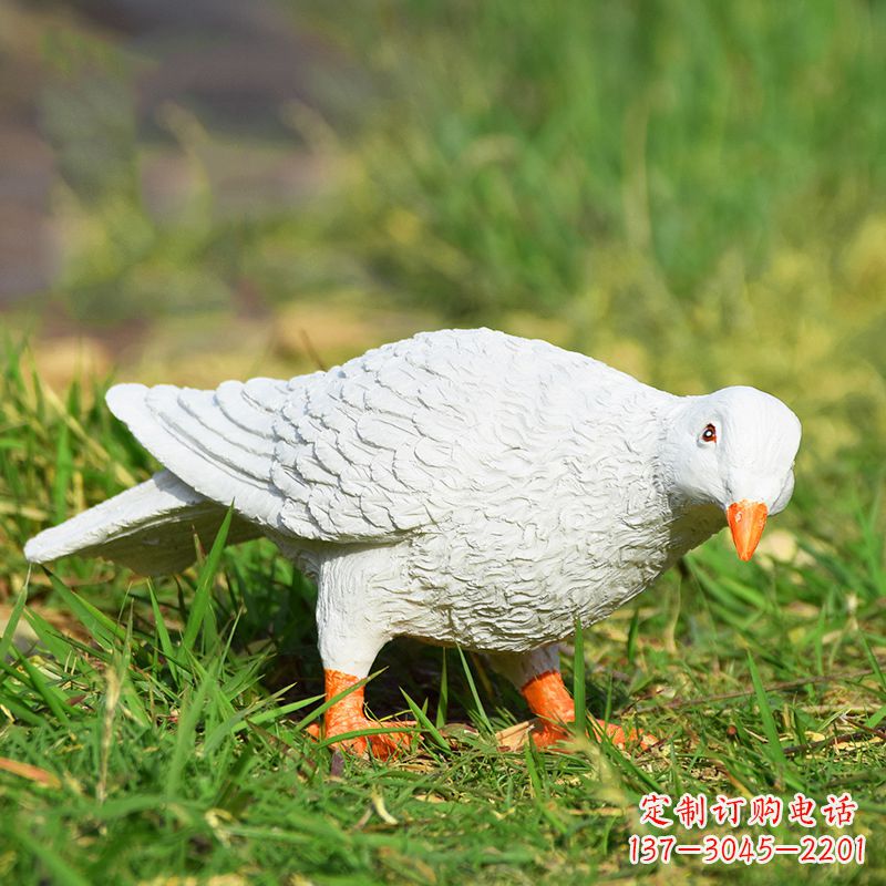 威海和平鸽雕塑模型