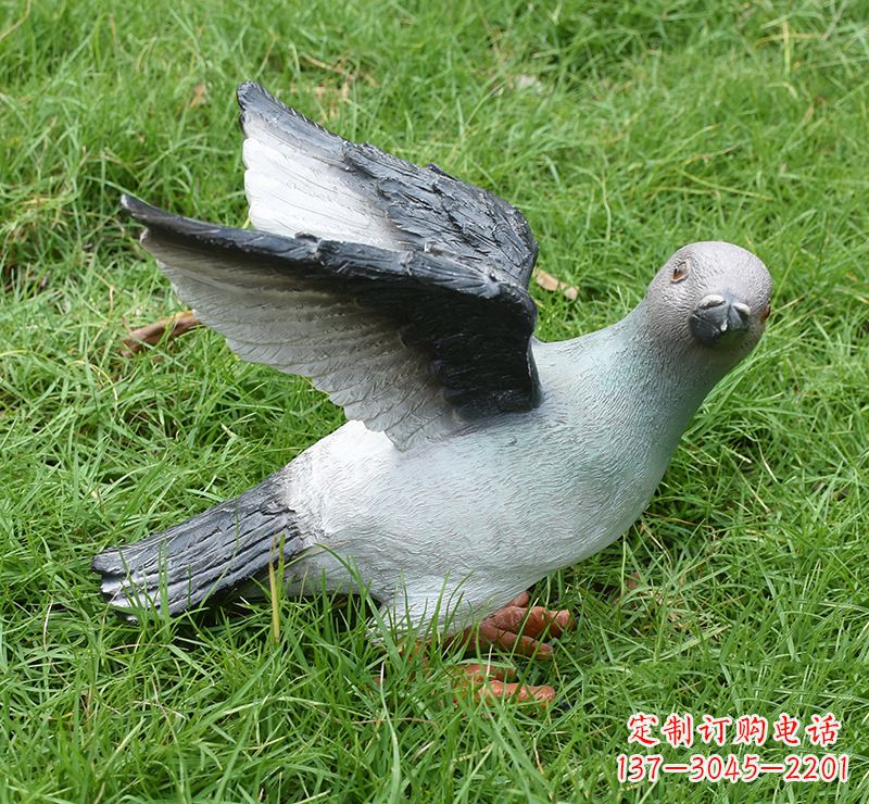 威海和平鸽雕塑:宣告世人的爱与和平