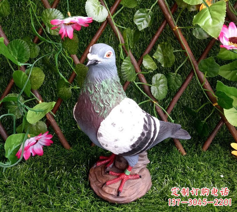 威海和平里 和平鸽 雕塑