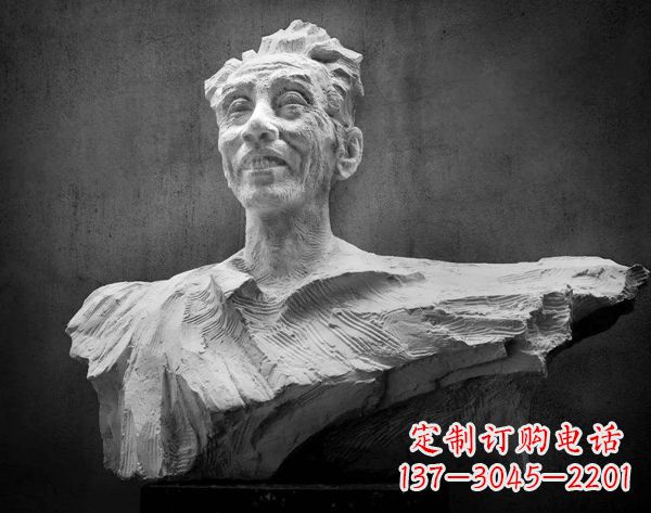 威海贺绿汀石雕头像——致敬中国当代音乐传奇