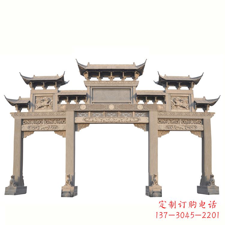威海红石牌坊雕塑是一家专业从事牌坊雕塑的厂家…