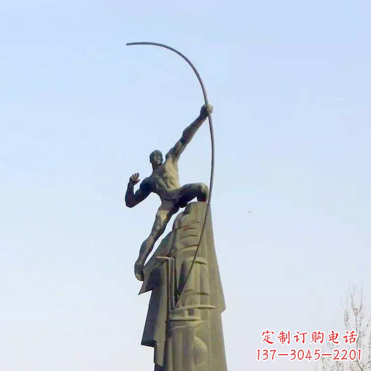 威海精美雕塑,品质保证——后羿雕塑