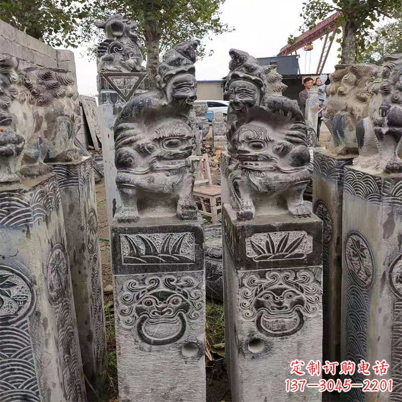 威海胡人拴马桩