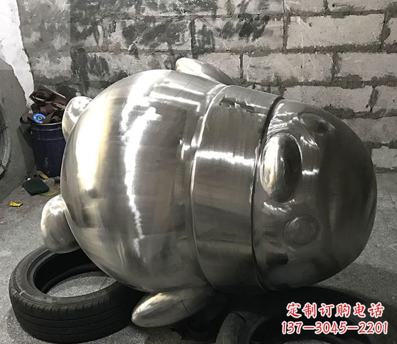 威海户外企鹅雕塑