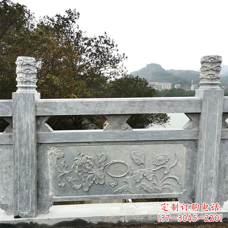 威海花岗岩石雕栏板,美轮美奂