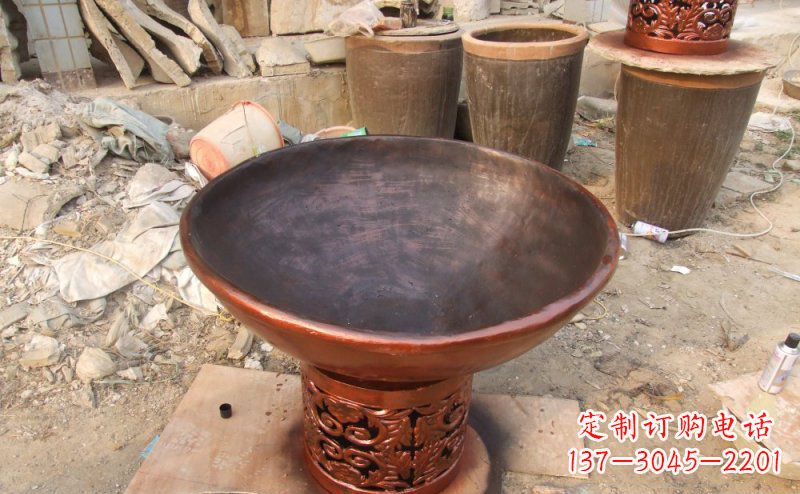 威海铜雕花盆,为景观打造精致无瑕