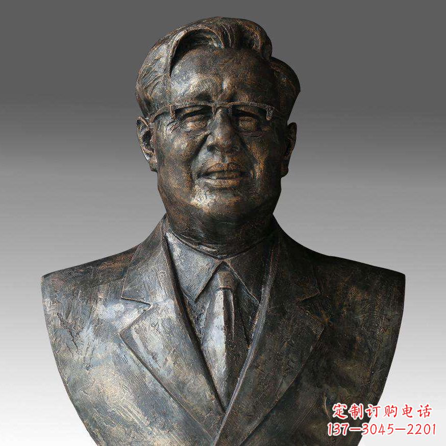 威海华罗庚铜雕头像