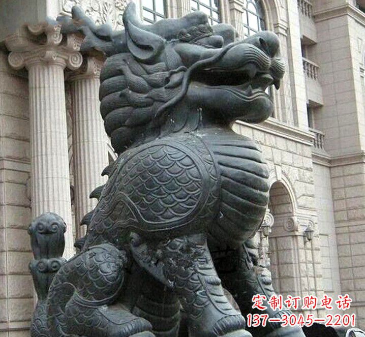 威海化煞铜麒麟