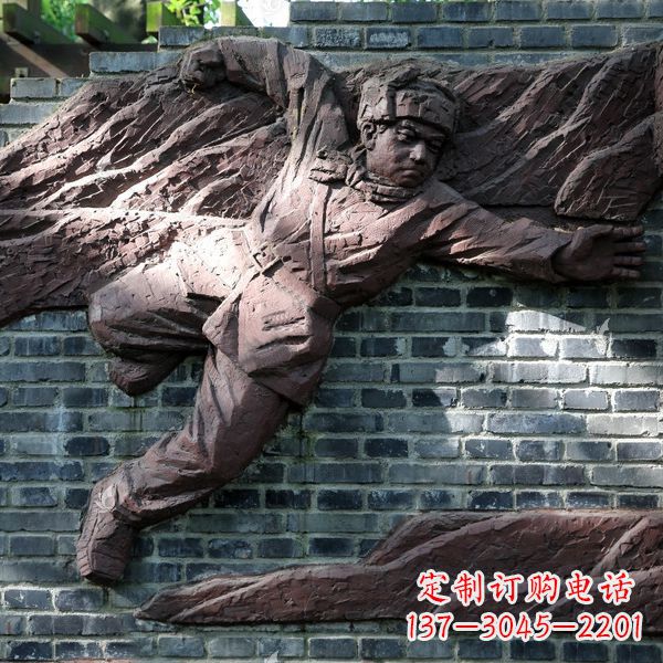 威海紫铜浮雕,精彩绝伦,继光工艺打造