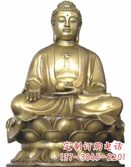 威海中领雕塑,精美如来佛塑像