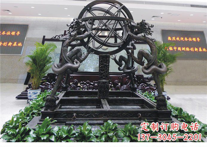 威海浑天仪古铜雕:将古雅气息带入家居