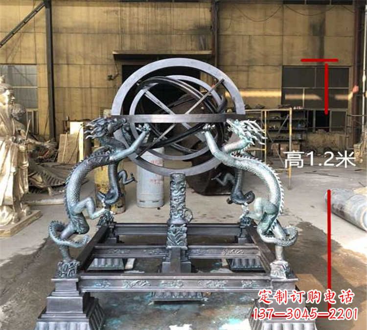 威海浑天仪古代仪器校园景观雕塑