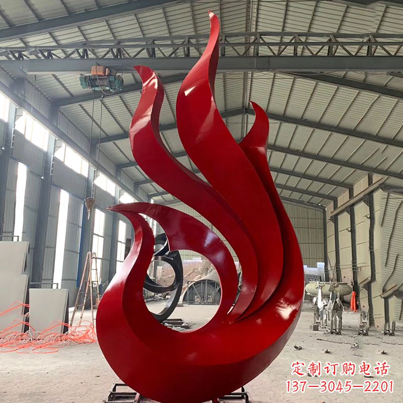 威海火凤凰不锈钢喷漆雕塑:添彩你的家居空间
