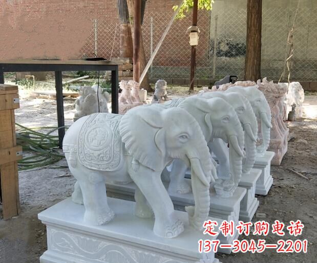 威海美轮美奂的大象雕塑