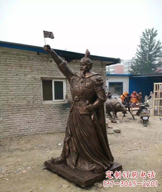 威海 大中领雕塑专业打造精美的将军系列铜雕…