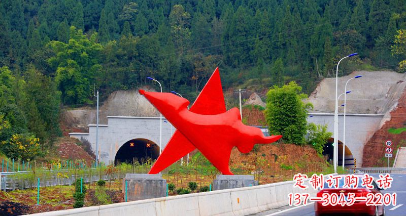 威海不锈钢五角星雕塑——把美好变成珍藏