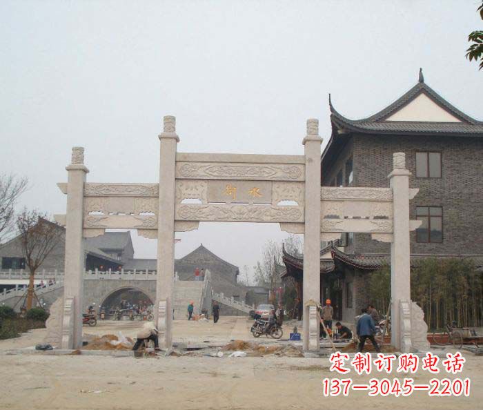 威海石雕牌楼,让您的城市充满活力!
