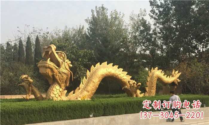 威海中领雕塑:传承传统,铸就精美金龙雕塑