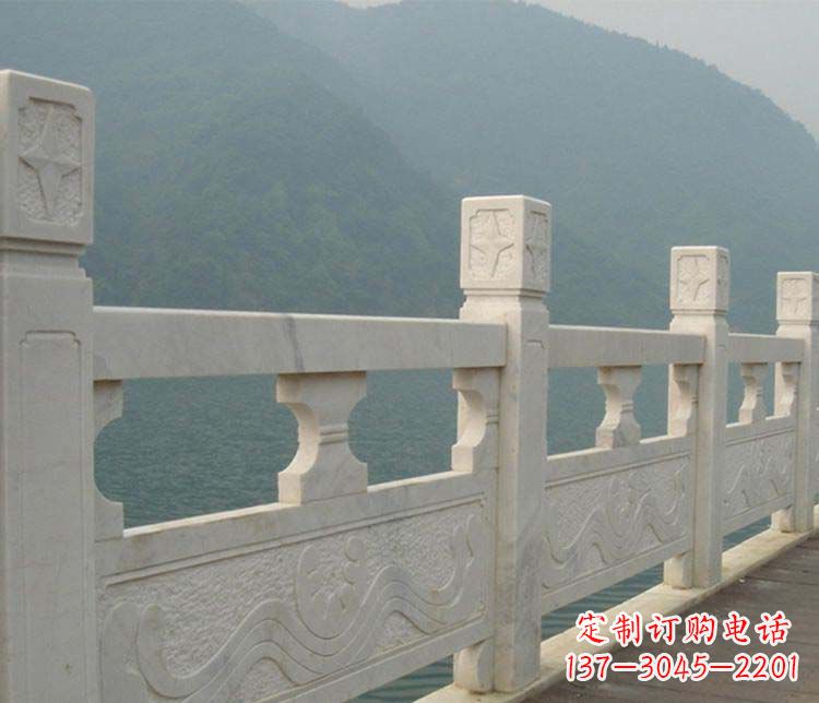 威海中领雕塑:景区大理石栏板石雕