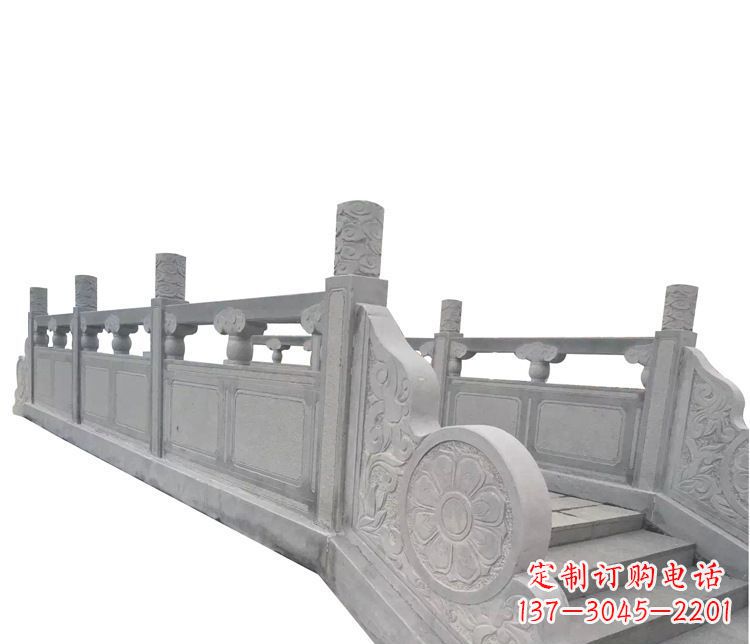 威海中领雕塑精美的大理石栏板石雕