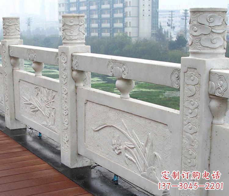 威海精巧雕刻,优质大理石栏板石雕