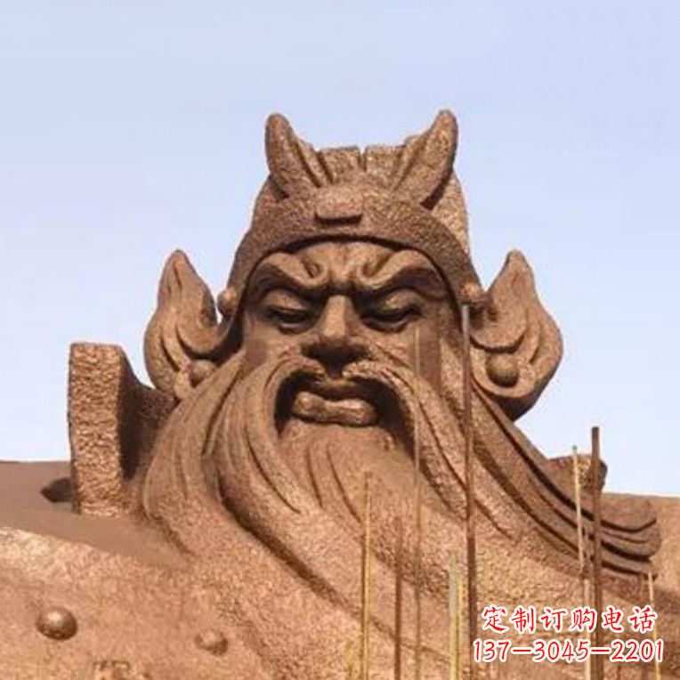 威海中领雕塑:精美关公雕像,带你走进历史